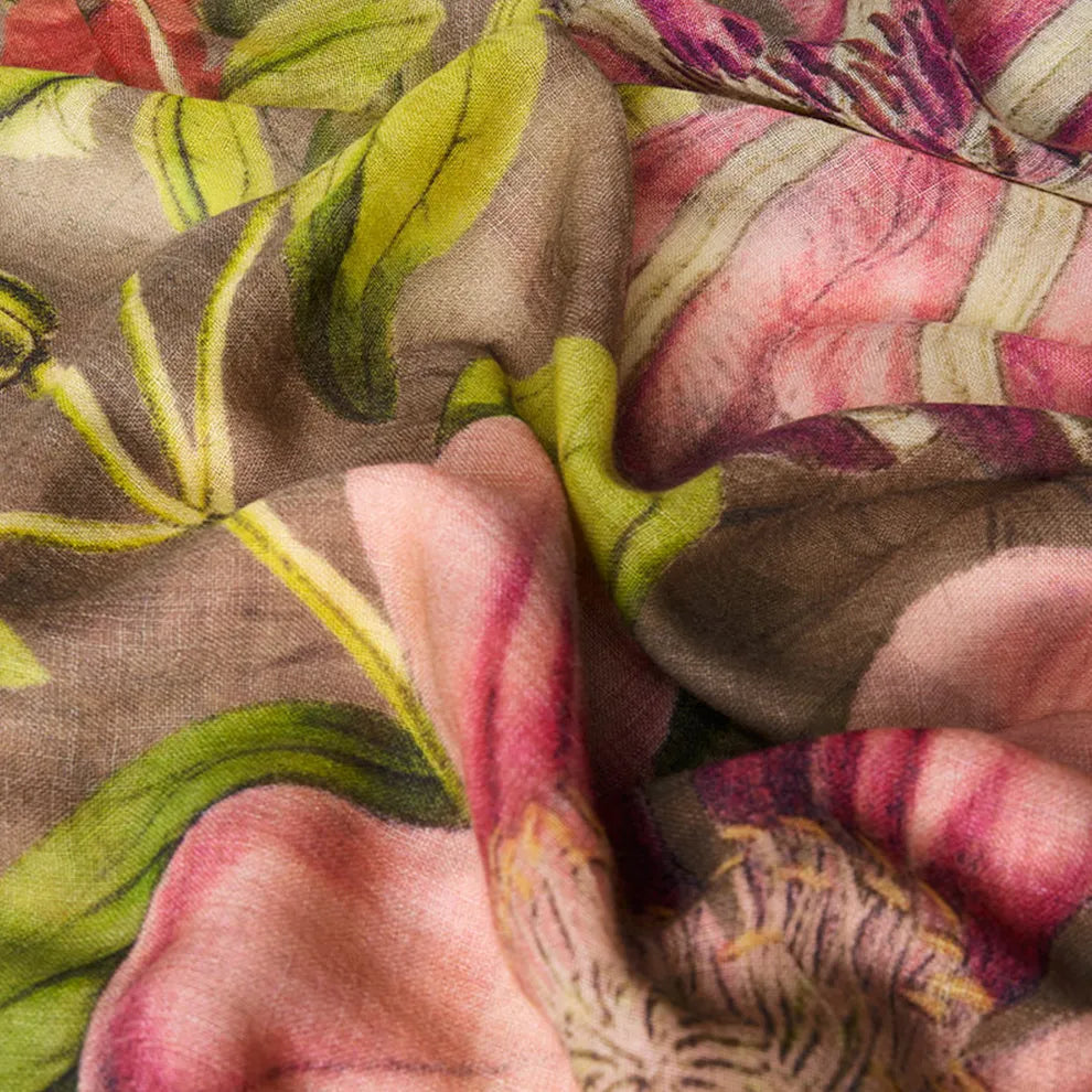 Botanicals Wool Wraparound Scarf