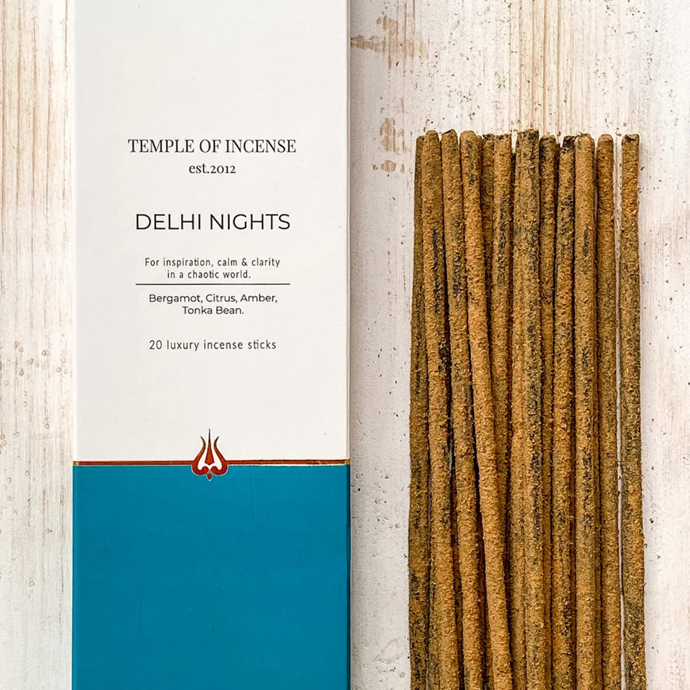 Delhi Nights Incense Sticks - Box of 20