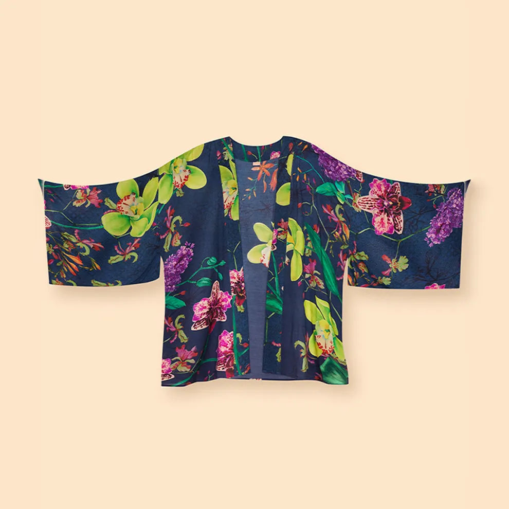 Exotic Evening Kimono Jacket