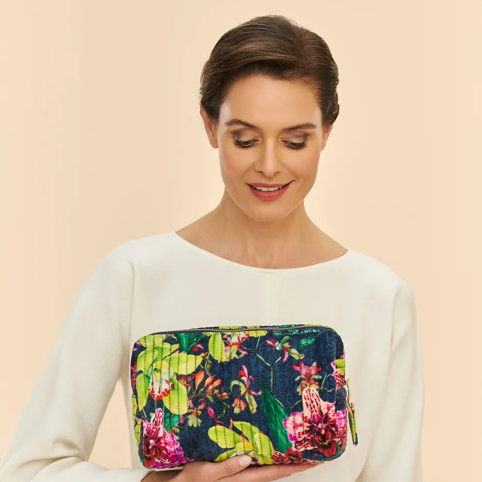 Exotic Evening Quilted Washbag
