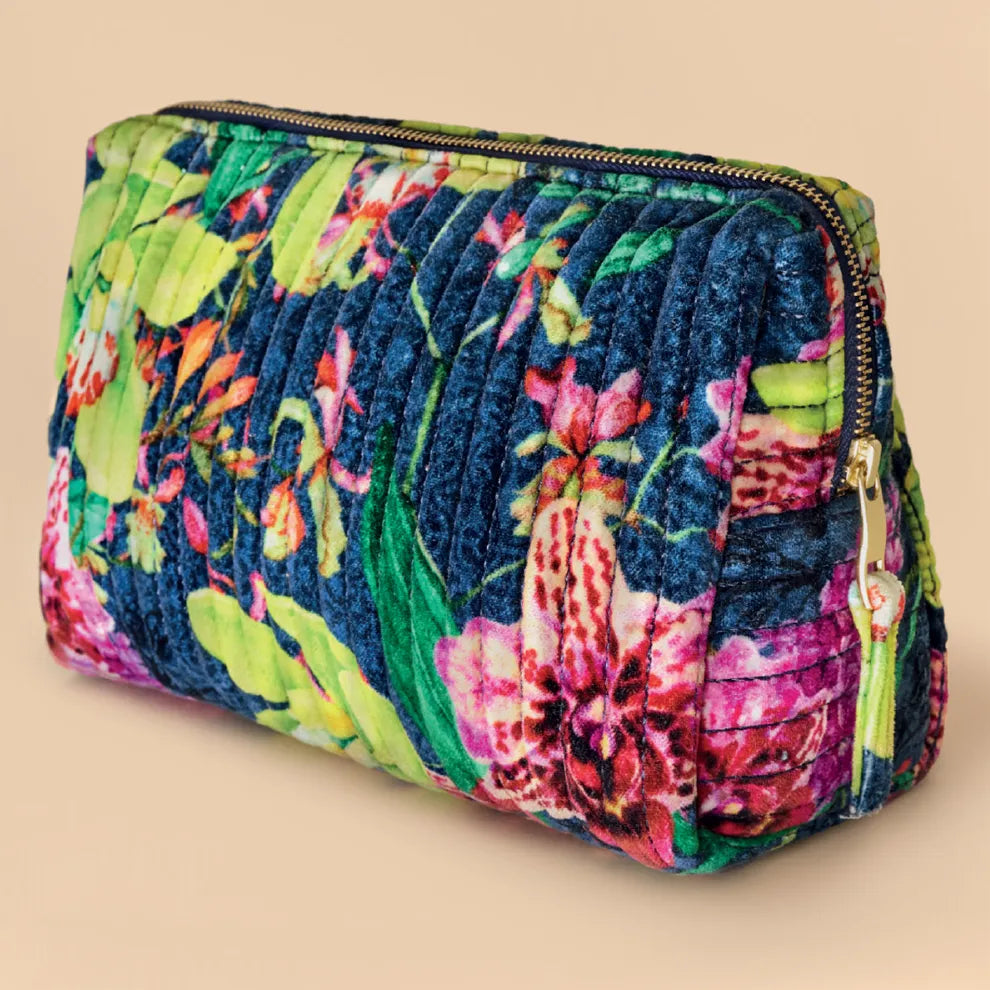 Exotic Evening Quilted Washbag