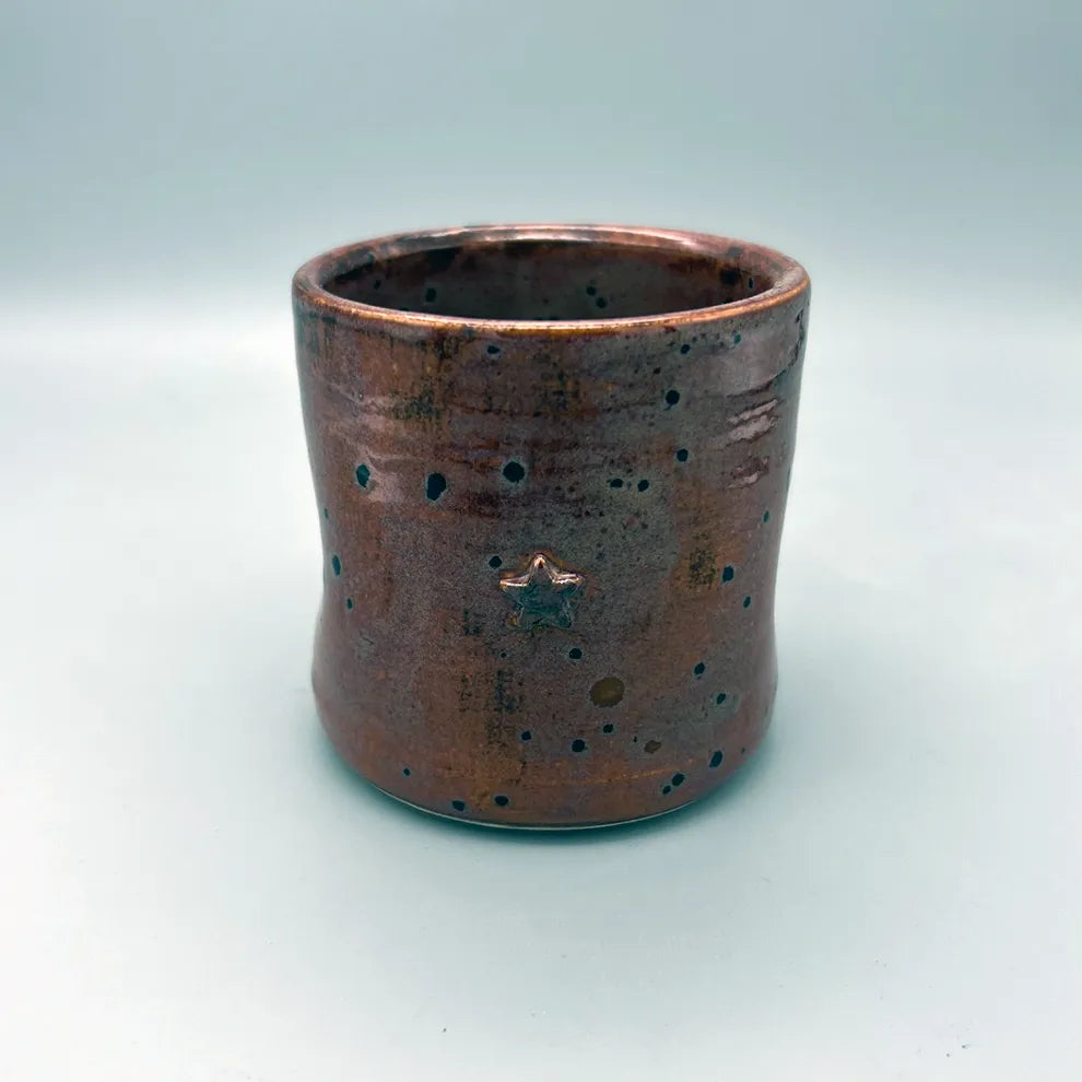 Fire Gazing Cacao Dimple Cup with Star