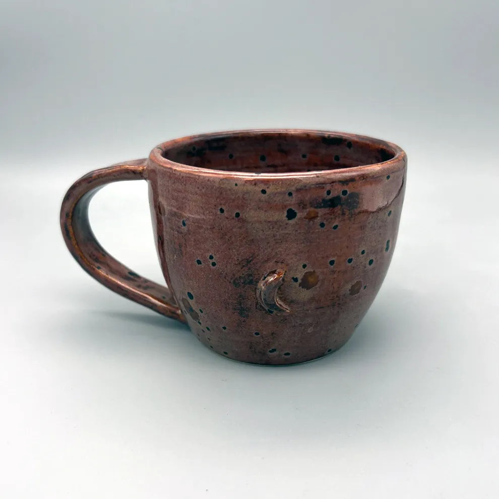 Fire Gazing Cacao Mug with Moon