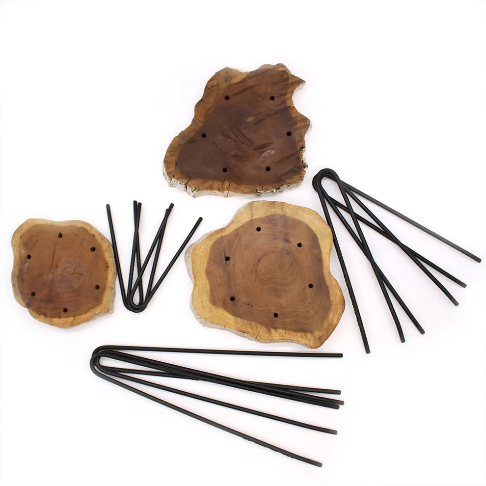 Gamal Wood Table or Stand - Greenwash