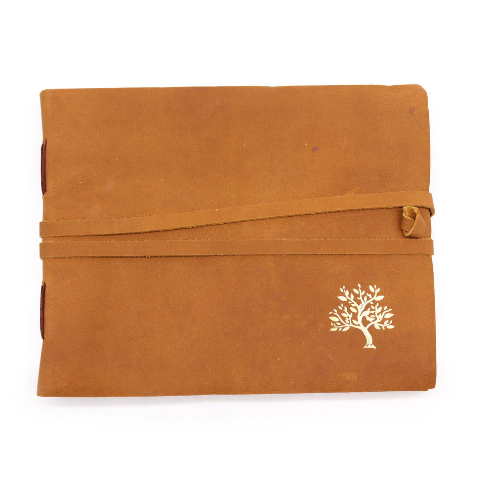 Leather Green Man Sketchbook