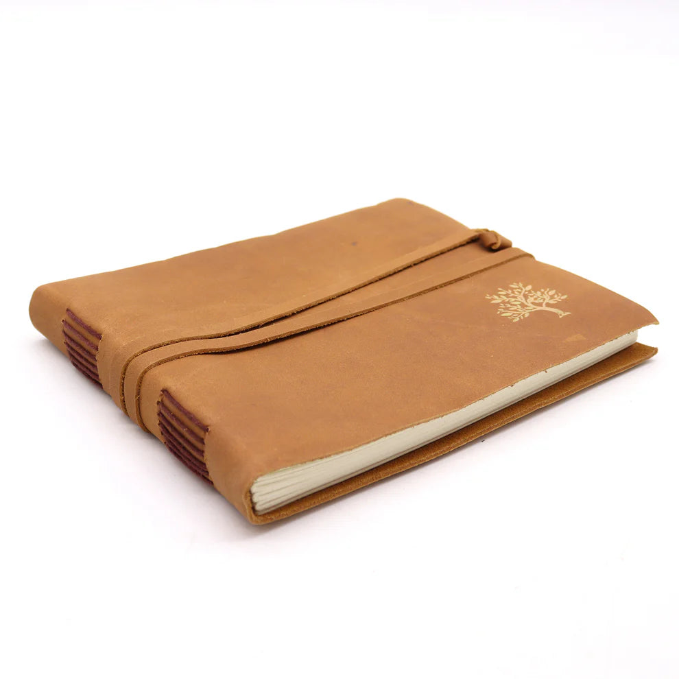 Leather Green Man Sketchbook