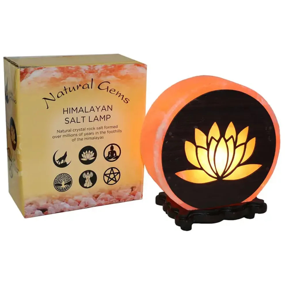 Lotus Flower Himalayan Salt Lamp