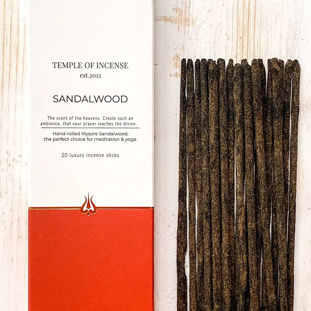 Sandalwood Incense Sticks - Box of 20