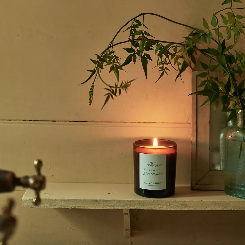 Vetiver and Lavender Candle
