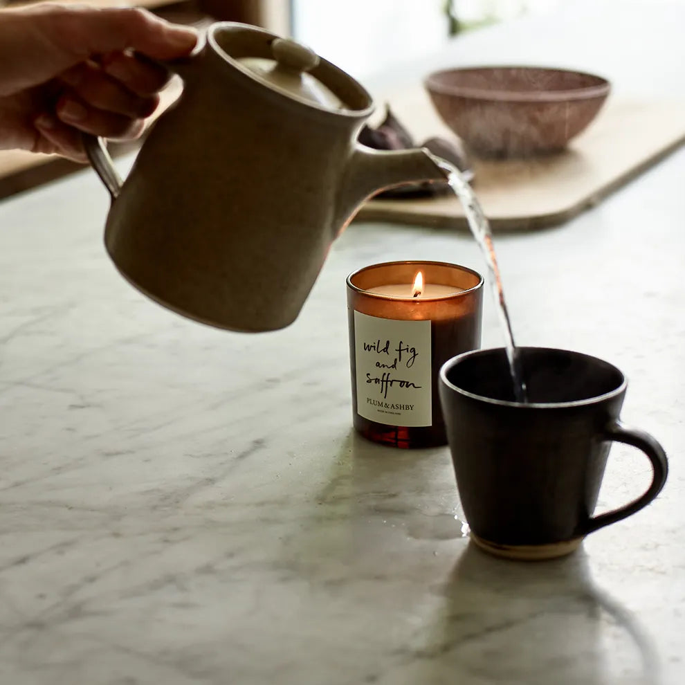 Wild Fog and Saffron Candle