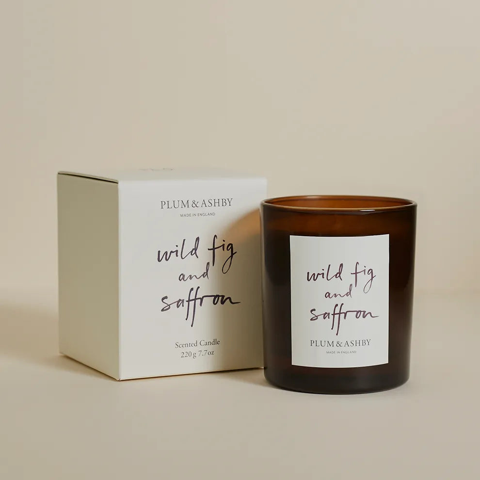 Wild Fog and Saffron Candle