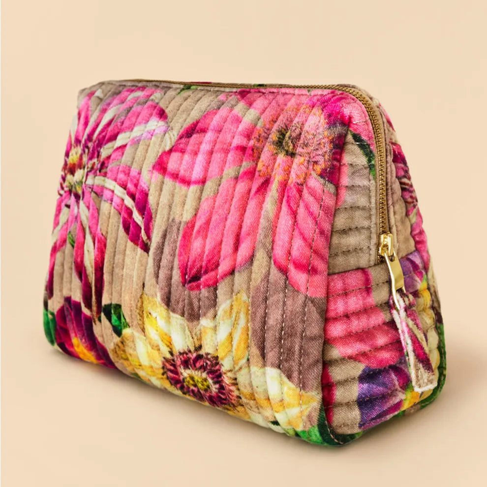 Botanical Quilted Washbag